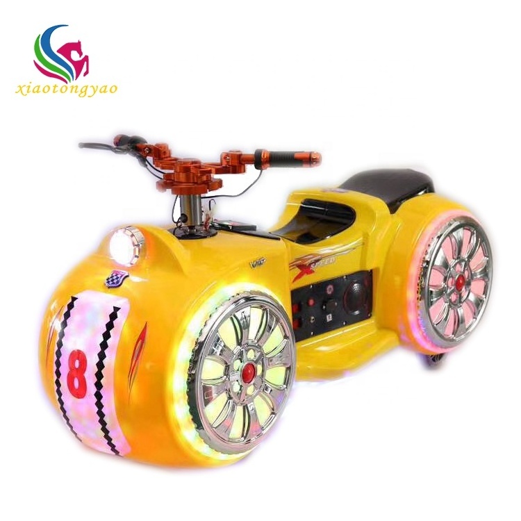 Amusement park commercial motorbike bumper car electric motorcycle kid ride on bumper car