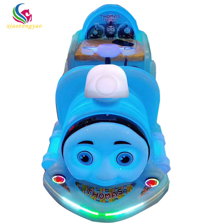 Coin Operated 2 Seats Kiddie Rides Small Thomas Electric train for kids