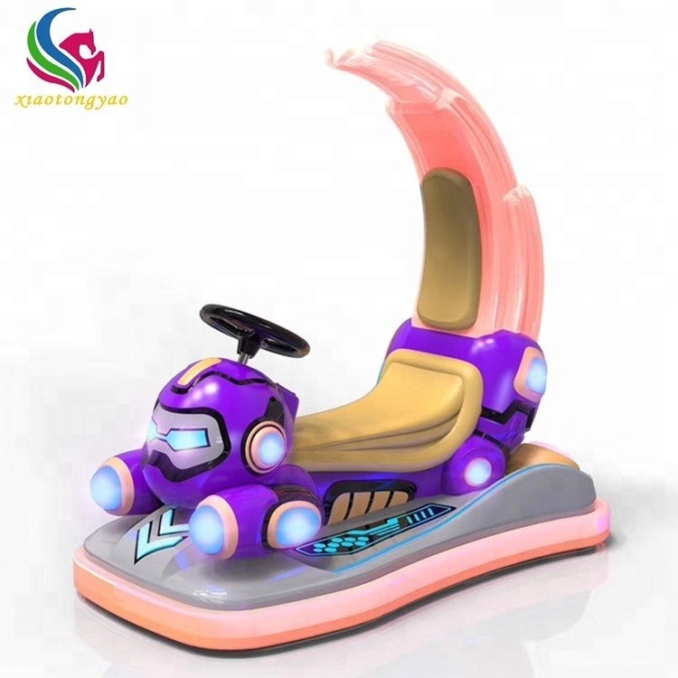 Earn Money Amusement park attraction adults game colorful body battery charger bumper car for children