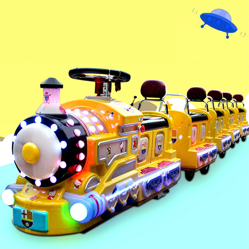 Kids trackless train/mini trackless train/ coin operated amusement theme park kiddie rides for sale arcade game park