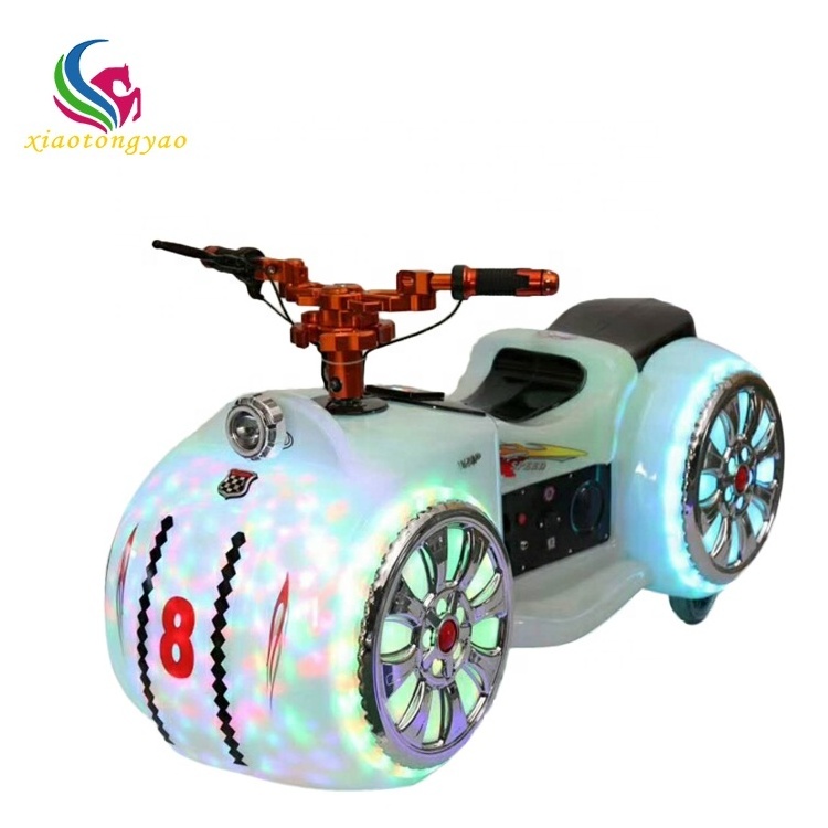 Amusement park commercial motorbike bumper car electric motorcycle kid ride on bumper car