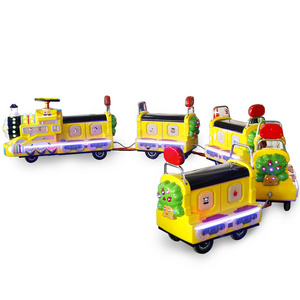 Kids trackless train/mini trackless train/ coin operated amusement theme park kiddie rides for sale arcade game park