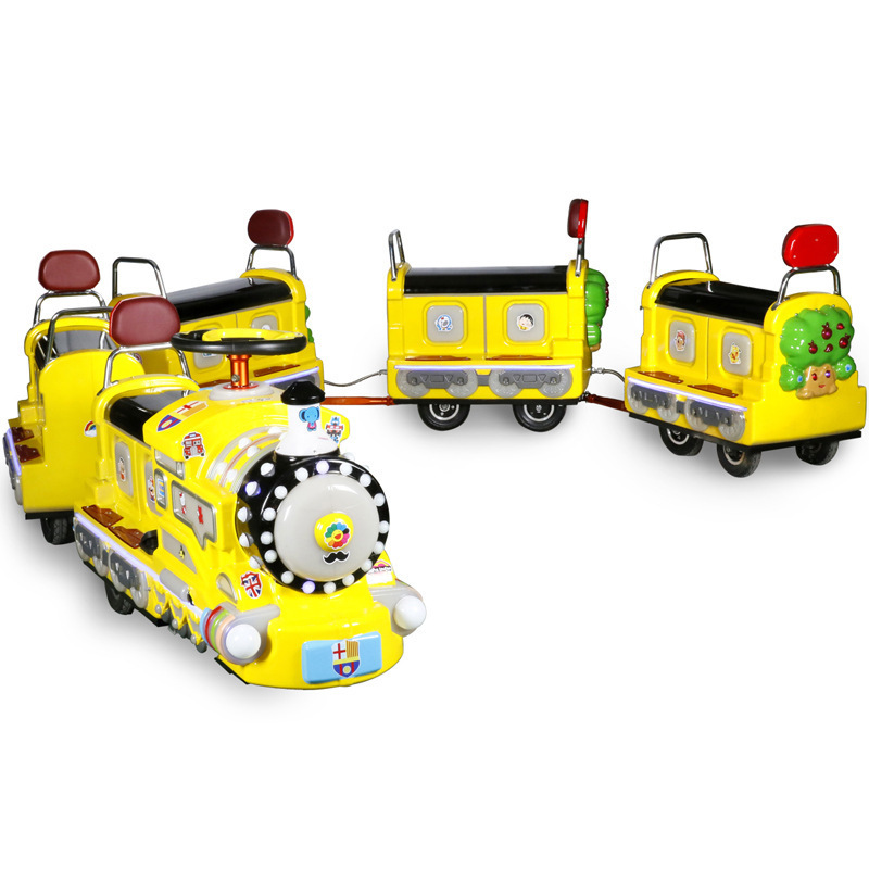 Kids trackless train/mini trackless train/ coin operated amusement theme park kiddie rides for sale arcade game park