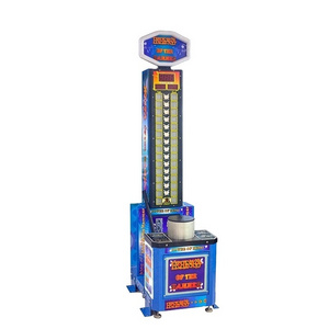 Coin operated hit hammer game machine Lottery ticket redemption big punch hitting boxing machine