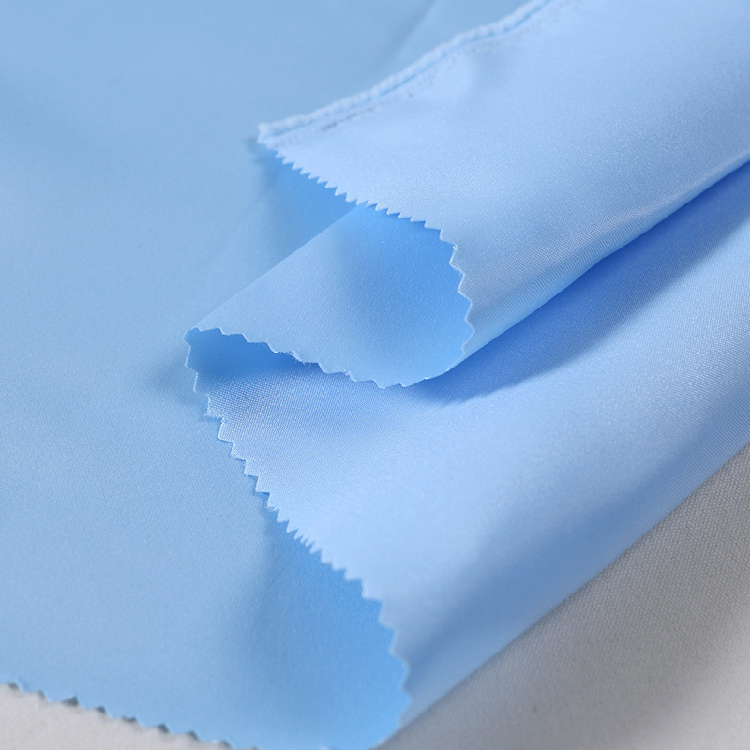 Fabric Supplier 100 Polyester Fabric Duchess Satin Fabric Silk For Wedding Dress