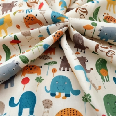 Wholesale 100% Cotton Muslin Seersucker Gauze crinkle Organic Cotton Swaddle Blanket Fabric For Baby Clothes