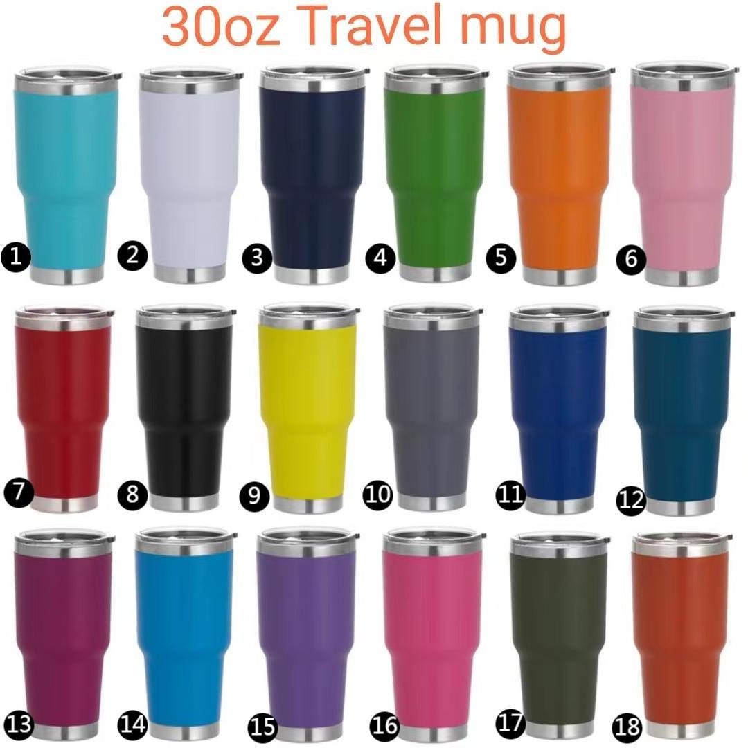 Custom Logo Wholesale Sublimation Blank 30 Oz 20 Oz Double Wall Stainless Steel Mug Vacuum Insulated Tumbler