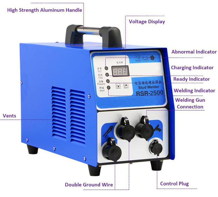 Factory Price Small Portable Induction Stud Welding Machine/Capacitor Discharge Stud Welding Machine