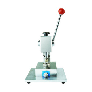 XIAOWEI Coin Cell Laboratory Production Equipment Coin making metal coin stamping die Machine for Lithium battery production