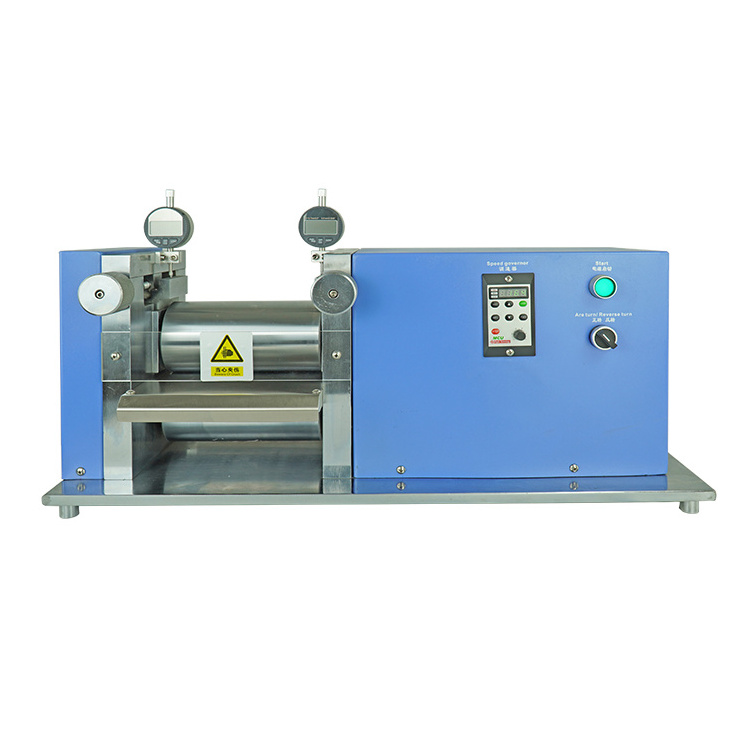 XIAOWEI Factory High Precision Adjustable Battery Electrode Rolling System Mechanical Laboratory Calender Roller Press Machine