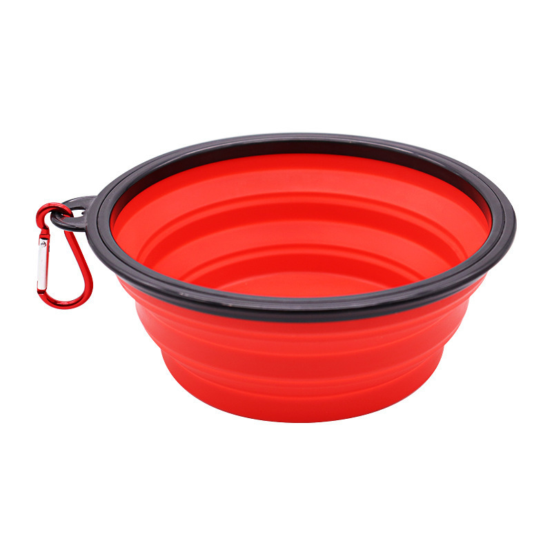 China Factory Supply Foldable Food Grade Travel Portable Pet Bowl Silicon Bowl Pets