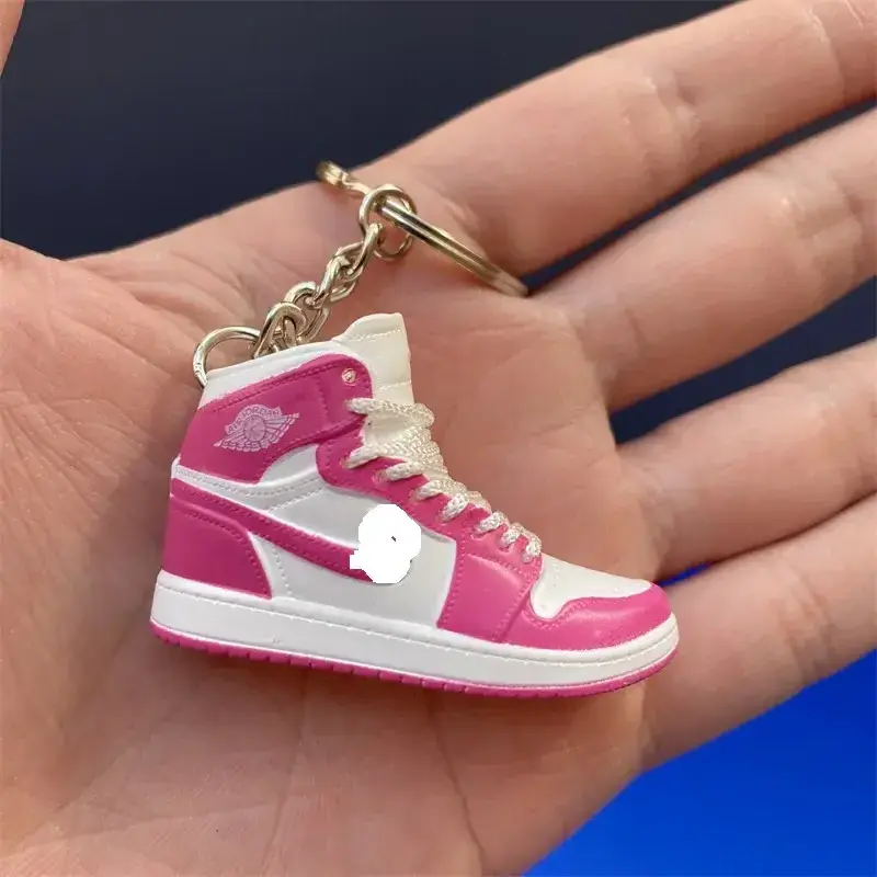 2024 new products j ordan keychain 3d mini sneaker with box with best price over 1000 styles aj sneaker keychains