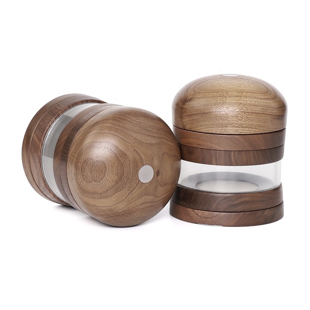 New Arrival Premium Black Walnut Spice Grinder Kitchen Dry Pepper Garlic Grinder