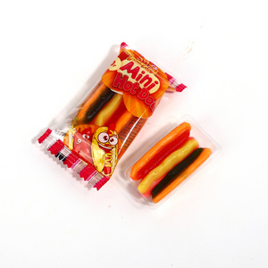 Halal fast food gummi jelly gummy candy sweets assorted 10g pizza, burger, hotdog