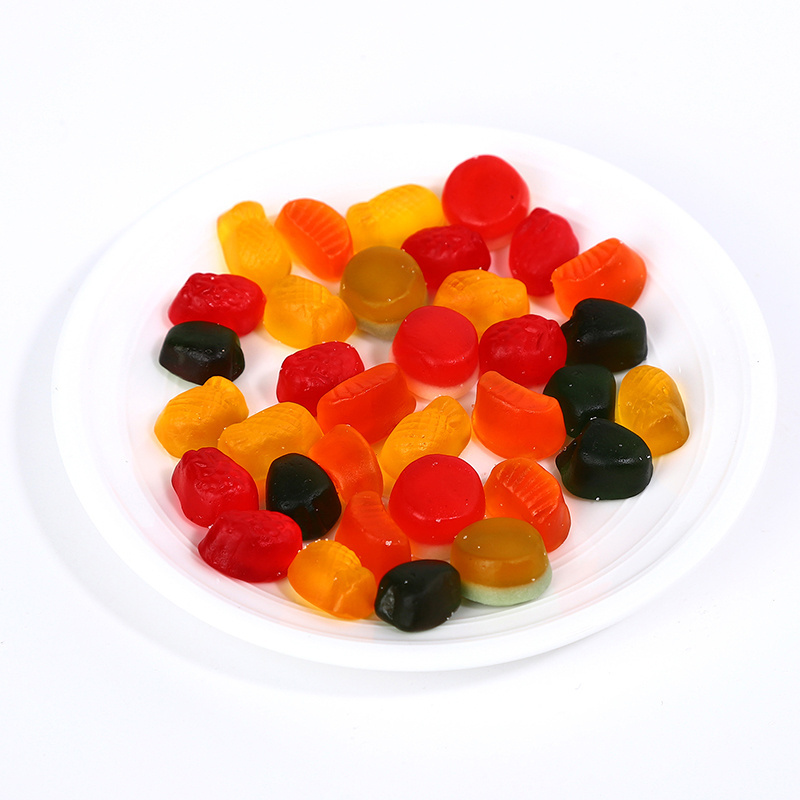 Fruity Flavor and Normal Feature Turkish Delight gummy candy