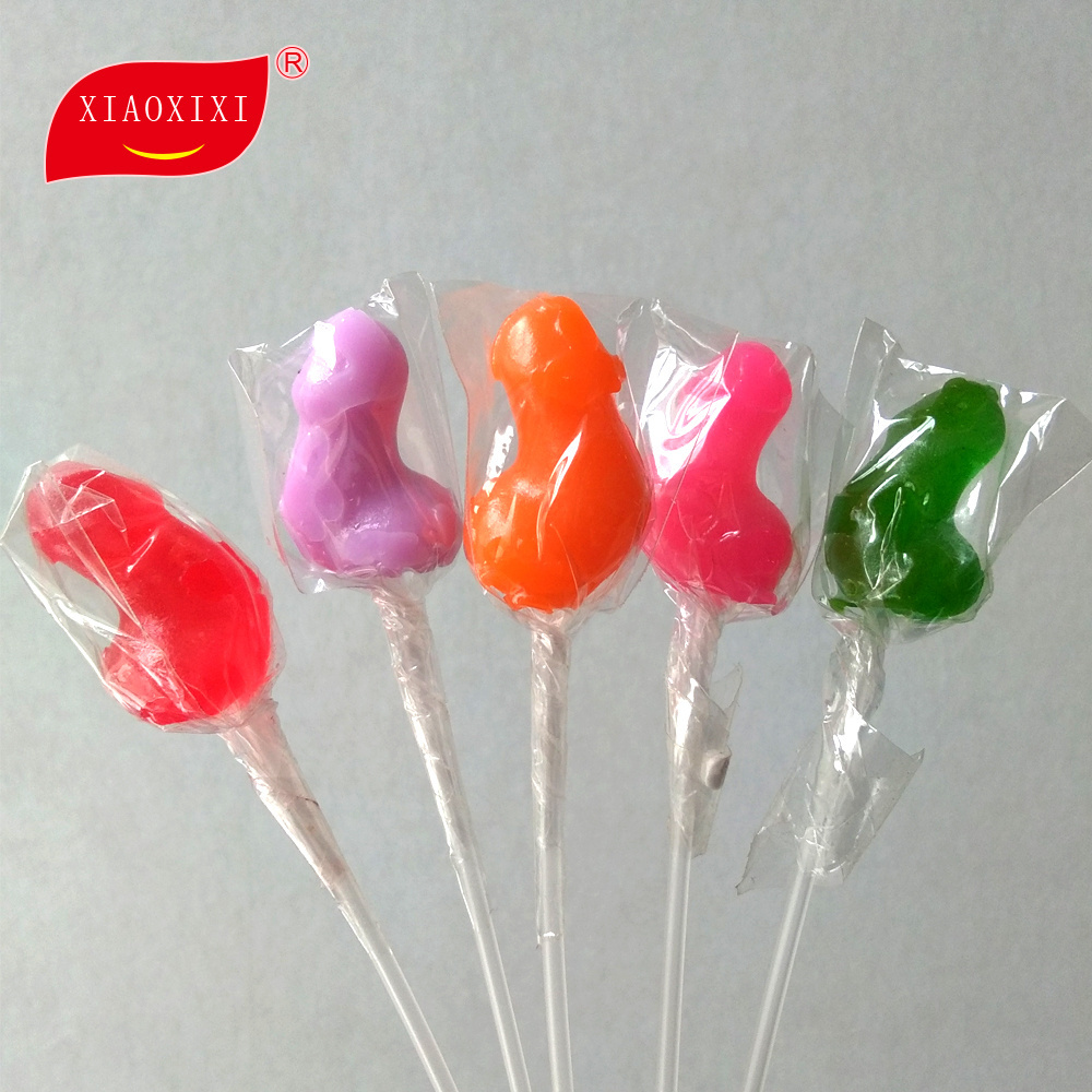 custom sexy hard dick penis candy lollipop sweets candy with halal certificates