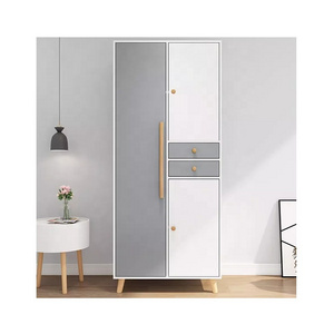 small closet closet cabinets small household storage cabinets children's simple assembled closet rental room  Home bedroom