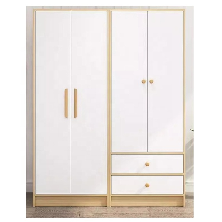 Sell like hot cakes modern bedroom wardrobes modern designs solid wood 2 4 6  8 door bedroom wardrobe made in china