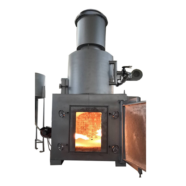 Animal carcasses burning equipment pet waste cremation incinerator machine