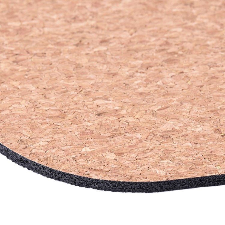 Wholesale New 6mm Eco-Friendly TPE Cork Yoga Mat Custom Pilates Yoga Mat Natural Cork Material