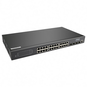 24 POPorts 4 SFP+ Linux firewall network switch