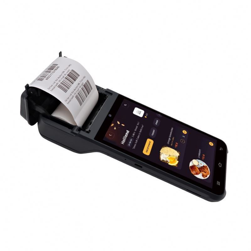 Mini ATM machine android pos system with 58mm 80mm thermal printer for Quick Serve Restaurants