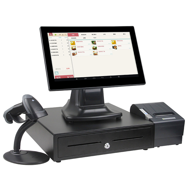 high quality 15.6 inch Android cash register wind cash register wholesale touch screen pos system