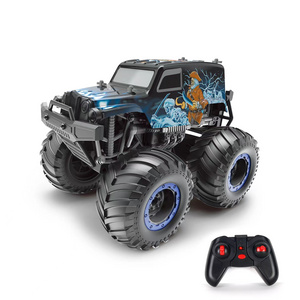 1/14 Rc Dancing Stunt Car 2.4Ghz Off Road Remote Control Standing Large Big Wheels 360 Rotating Monster Truck For Kid