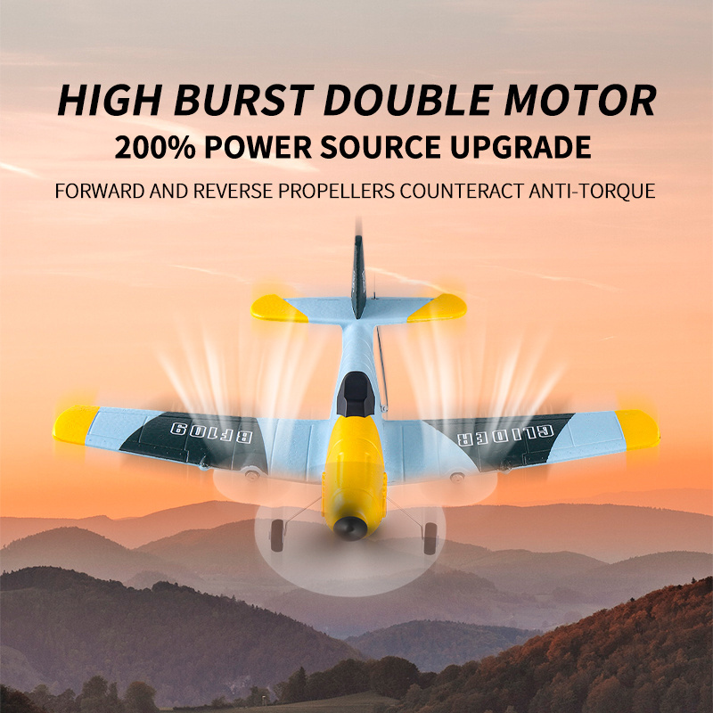 2.4G 3 Channel Remote Control Model Plane Hand Throwing Wingspan RC Jet Airplane Soft EPP Foam Glider