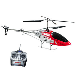 2.4G 4CH Super Large Metal RC Helicopter Big Long Distance Airplane Light Toy