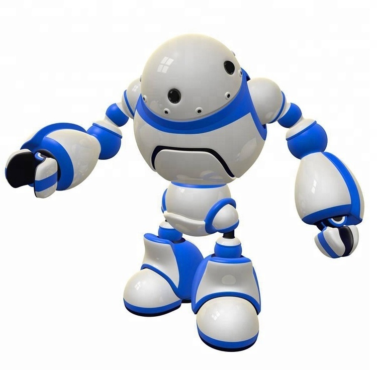 Manufacturer plastic toy for kids mini plastic toy humaniod robot toy plastic injection moulded