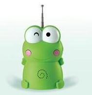 FM Auto Scan type Radio fm radio receiver with lasting antenna Frog radio with built-in speaker