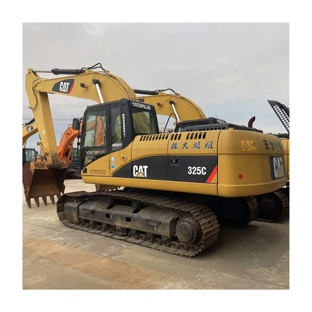 Used excavator machine CAT 325C ,second-hand excavator high quality and low price