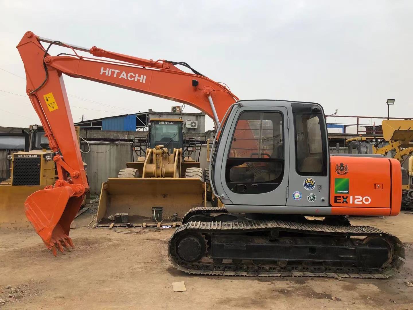 Original Japan Excavator 12 Tons Used Hitachi 120 Excavator Zx120-5 Excavator for Sale