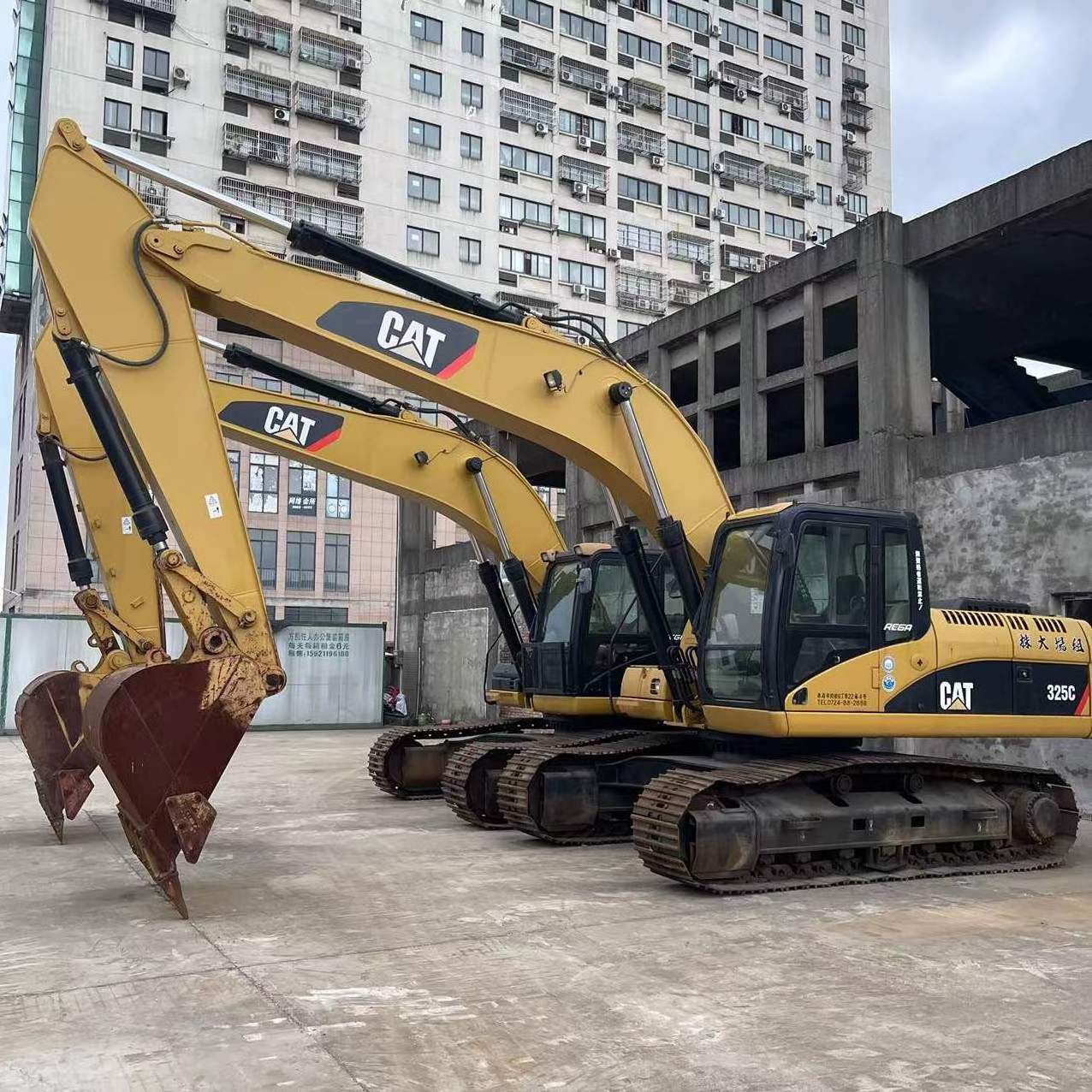 Used excavator machine CAT 325C ,second-hand excavator high quality and low price