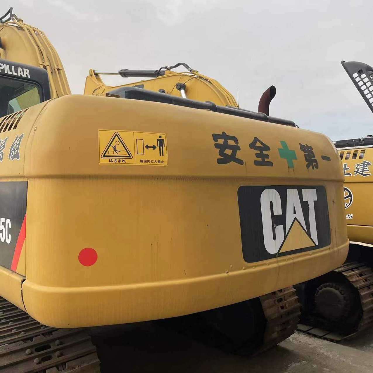 Used excavator machine CAT 325C ,second-hand excavator high quality and low price