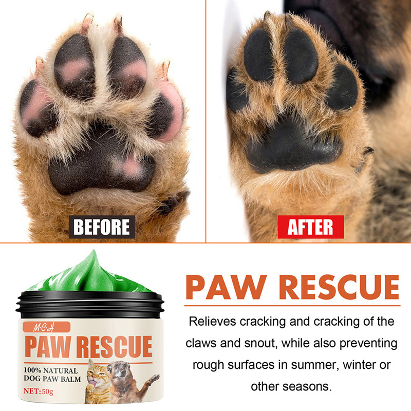 Private Label Pet Products Natural Paw Wax Protection Pacifier Paw Nose Cream Pet Cat Paw Balm