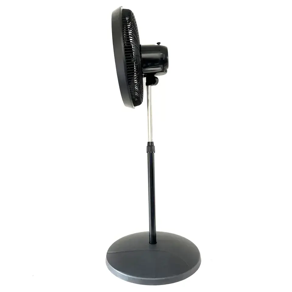 Customization Standing Fan 18 Inch Plastic Pedestal Black Oscillating Standing Fan