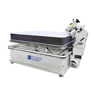 Tape Edge Machine Manufacturer WB-3A Semi-automatic High Speed mattress tape edge machine With Singer 300U