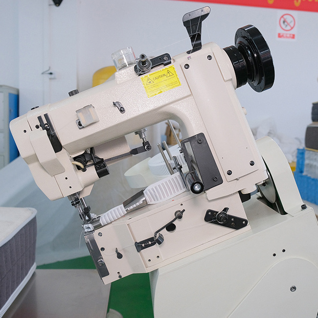 Tape Edge Machine Manufacturer WB-3A Semi-automatic High Speed mattress tape edge machine With Singer 300U