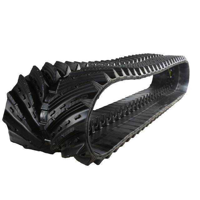 Harvester undercarriage rubber pad tire track tractor machine rubber crawler 450X90 500X90 550X90