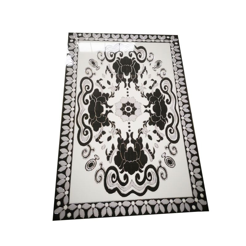 customized carpet tile 1200x1800mm Real shot hotel porcelain polished crystal ceiling block carpet tiles flooring commerical