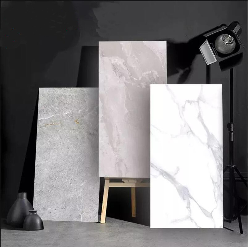 China Cheap Foshan kajaria granite tiles glazed polished Italian 600x1200 Carrara Calacatta white porcelain tiles for floor