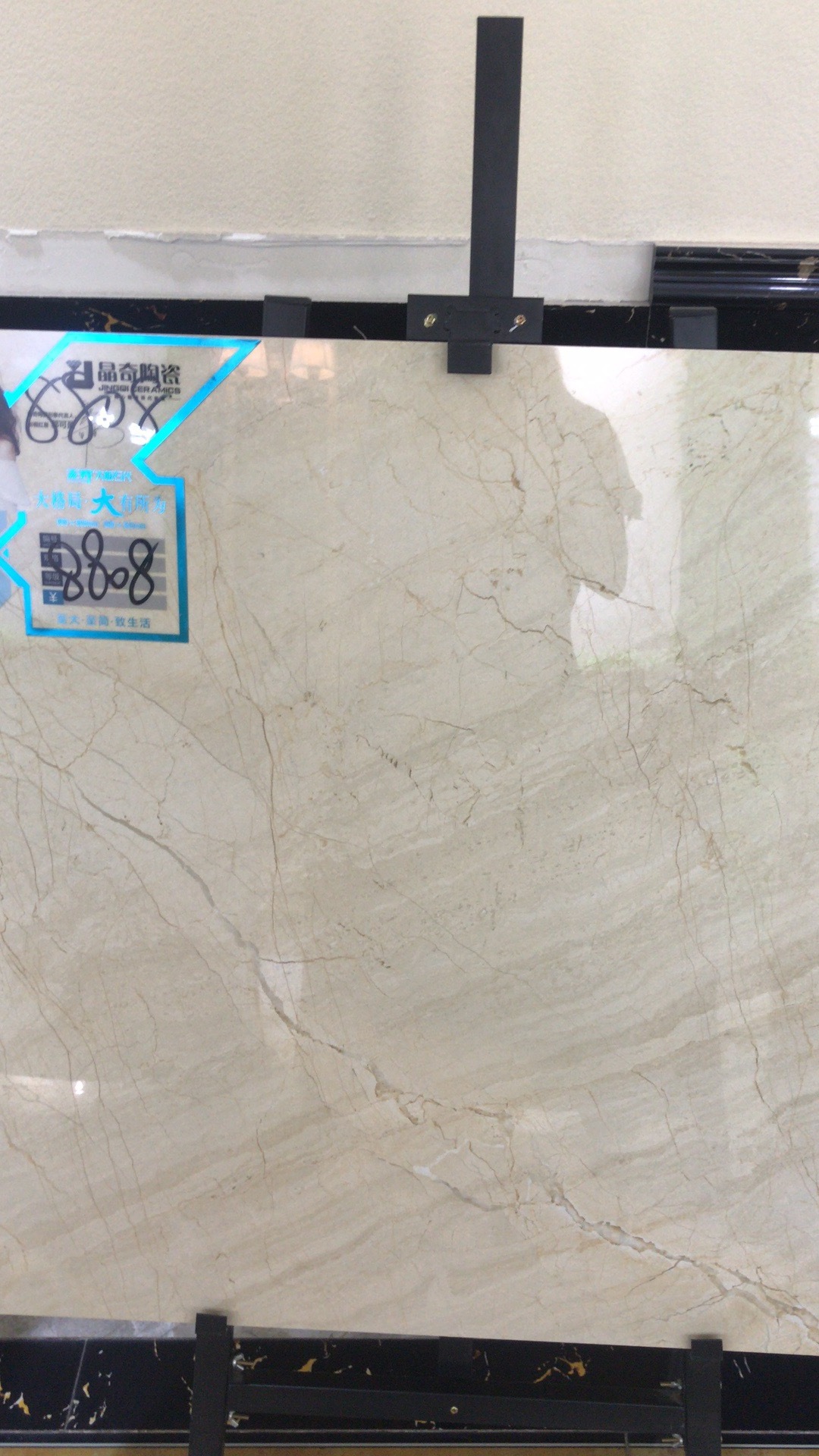 Factory promotion products glazed porcelain high glossy flooring tile for living room 600x600/800x800mm