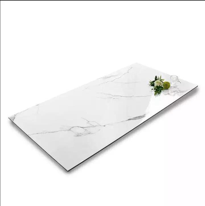 China Cheap Foshan kajaria granite tiles glazed polished Italian 600x1200 Carrara Calacatta white porcelain tiles for floor