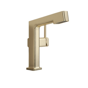 Brushed gold brass basin faucet bathroom faucet washbasin mixer lavatory faucet