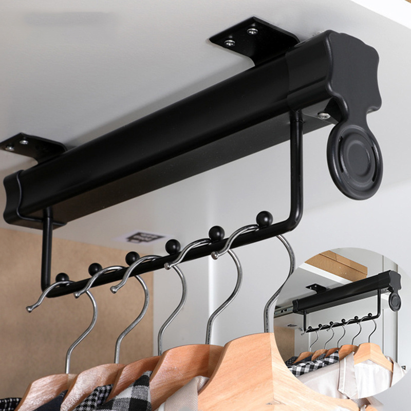 Aluminum handing rail tube holder closet hardware for aluminum wardrobe handing rail tube support