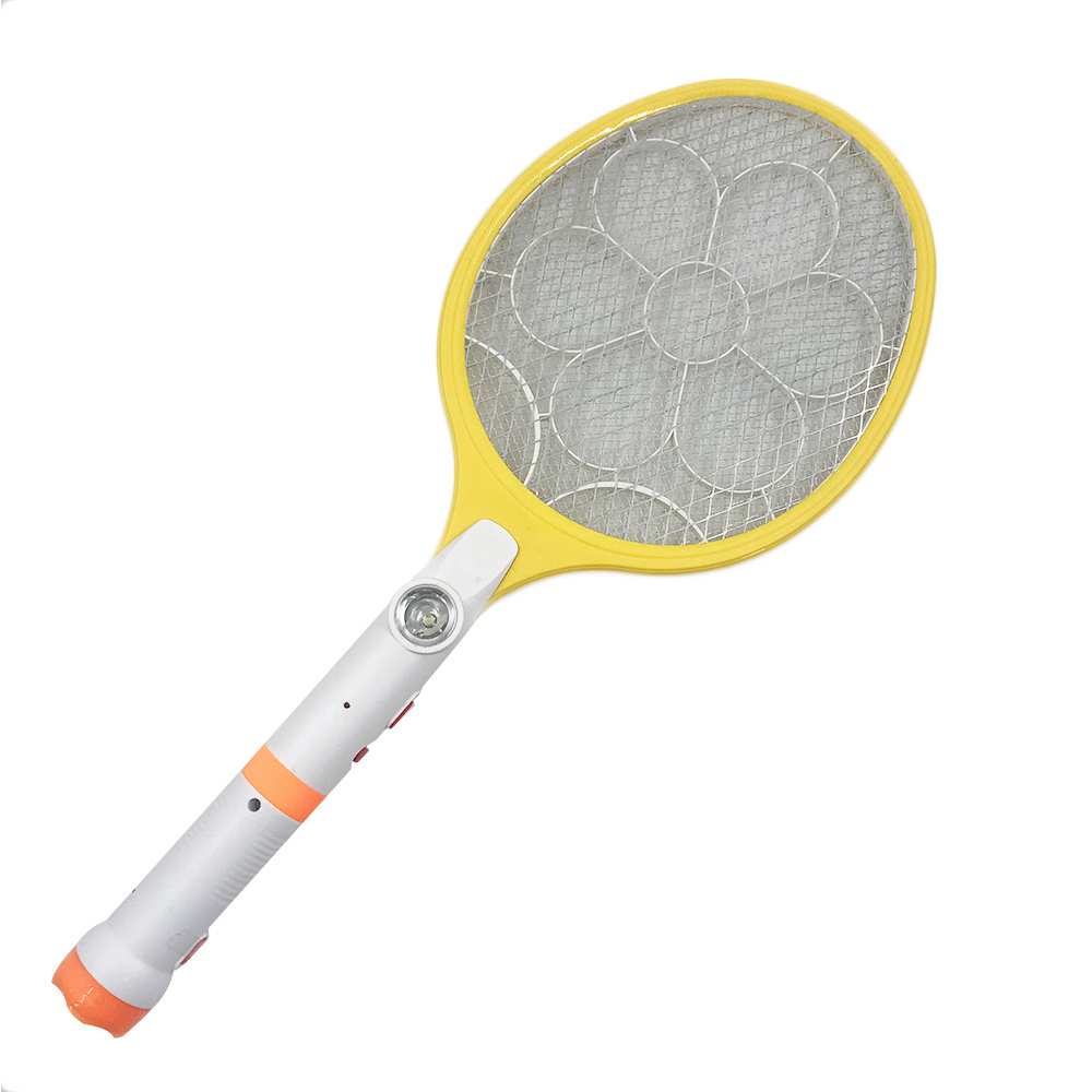 Customize with LED Light Electric Fly Swatter Insect Catcher Mosquito Killer Rechargeable with torch led light