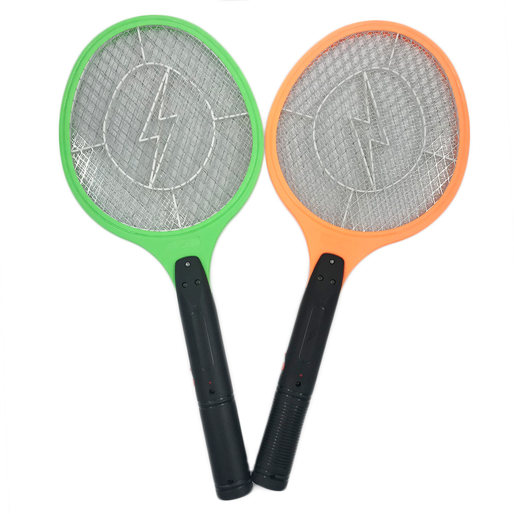 3v Indoor Electric Fly Mosquito Swatter Rechargeable Anti Mosquito Racket Zapper Mosquito Bat PS Neutral Color Poly Bag Packing