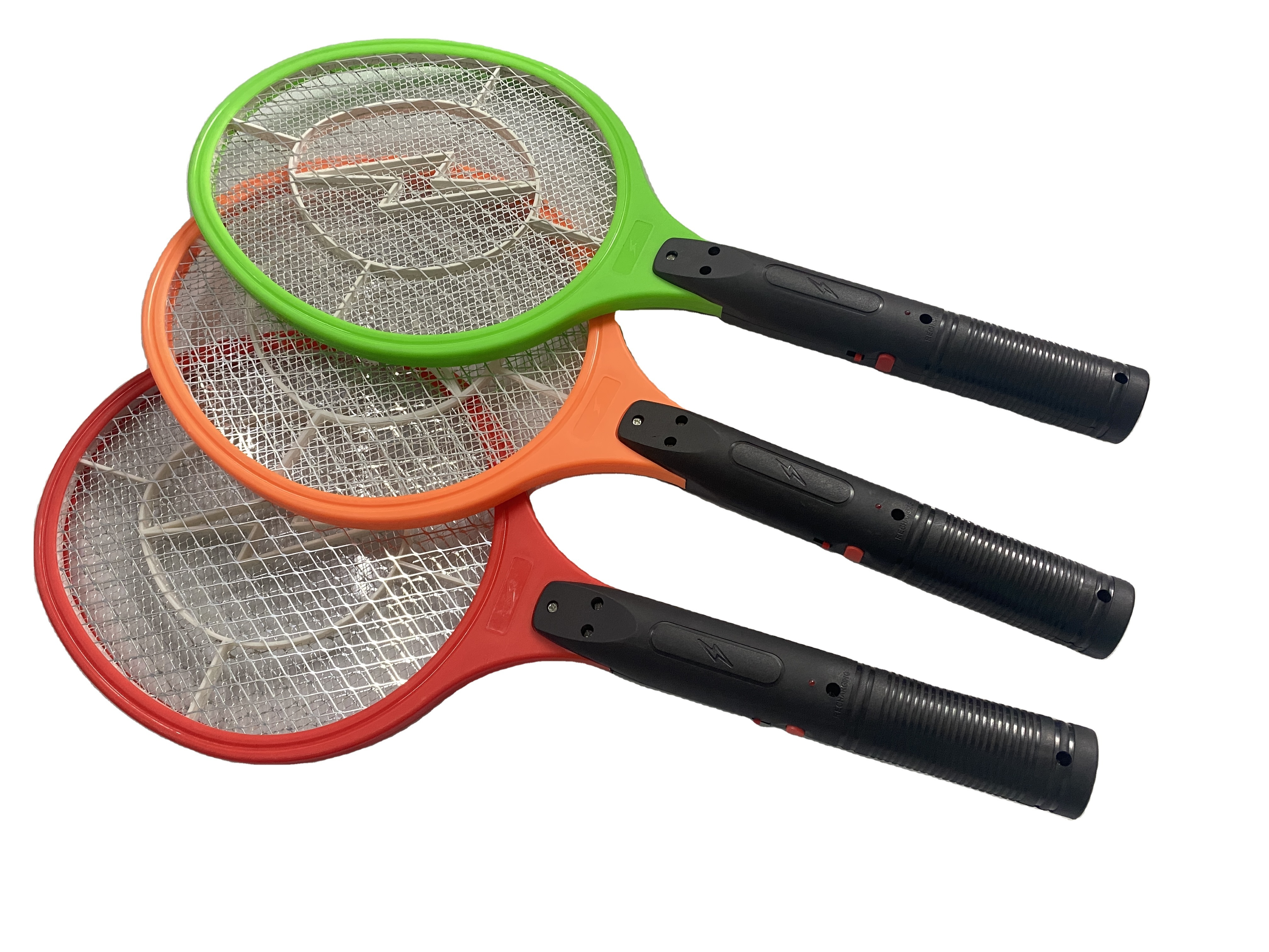 3v Indoor Electric Fly Mosquito Swatter Rechargeable Anti Mosquito Racket Zapper Mosquito Bat PS Neutral Color Poly Bag Packing